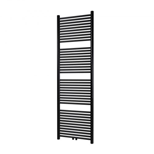 Tone zwart-CRE_0503-be den gedraaid high res vierkant 1600 Tone handdoekradiator zwart schuin